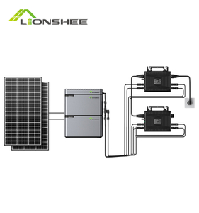 Sistema de almacenamiento de central eléctrica para balcón LIONSHEE Balkonkraftwerk 2KWH